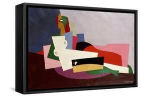 Nude Reclining, 1923-Georges Valmier-Framed Stretched Canvas