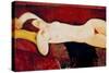 Nude Reclining-Amedeo Modigliani-Stretched Canvas