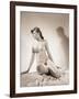 Nude Seated Woman-Philip Gendreau-Framed Photographic Print