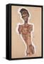 Nude Self-Portrait, 1910-Egon Schiele-Framed Stretched Canvas