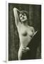 Nude Showing Armpit-null-Framed Art Print