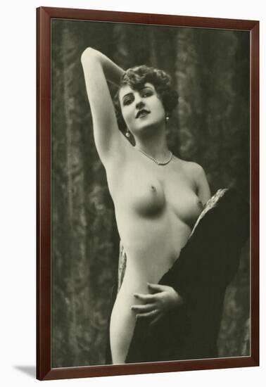 Nude Showing Armpit-null-Framed Art Print