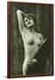 Nude Showing Armpit-null-Framed Art Print