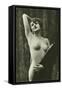 Nude Showing Armpit-null-Framed Stretched Canvas