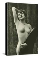 Nude Showing Armpit-null-Stretched Canvas