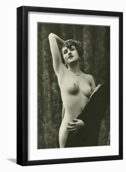 Nude Showing Armpit-null-Framed Art Print