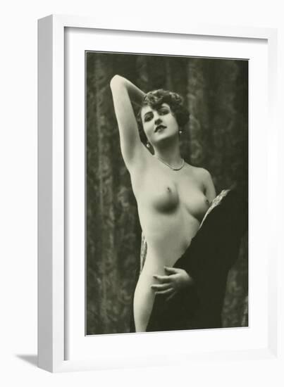 Nude Showing Armpit-null-Framed Art Print