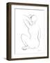 Nude Sketch I-Albena Hristova-Framed Art Print