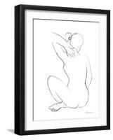 Nude Sketch I-Albena Hristova-Framed Art Print