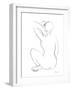 Nude Sketch I-Albena Hristova-Framed Art Print