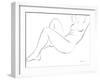 Nude Sketch II-Albena Hristova-Framed Art Print