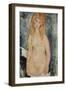 Nude Standing, C.1917-18-Amedeo Modigliani-Framed Giclee Print