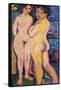 Nude Standing-Ernst Ludwig Kirchner-Framed Stretched Canvas