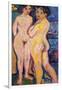 Nude Standing-Ernst Ludwig Kirchner-Framed Giclee Print