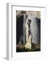 Nude Statue, Placa De Lesseps, Barcelona, Catalunya, Spain, Europe-James Emmerson-Framed Photographic Print