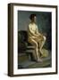 Nude Studies at Academy of Fine Arts, 1876-Angelo Dall'Oca Bianca-Framed Giclee Print