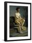 Nude Studies at Academy of Fine Arts, 1876-Angelo Dall'Oca Bianca-Framed Giclee Print