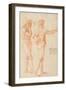 Nude Studies by Raphael-null-Framed Giclee Print