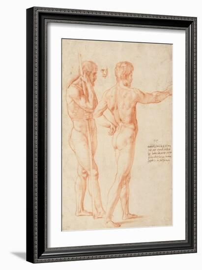 Nude Studies by Raphael-null-Framed Giclee Print