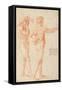 Nude Studies by Raphael-null-Framed Stretched Canvas