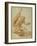 Nude Studies for St. Andrew and Another Apostle in 'The Transfiguration'-Raphael-Framed Giclee Print