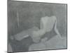 Nude Study, 1914-Richard Carline-Mounted Giclee Print