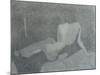 Nude Study, 1914-Richard Carline-Mounted Giclee Print