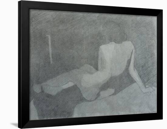 Nude Study, 1914-Richard Carline-Framed Giclee Print