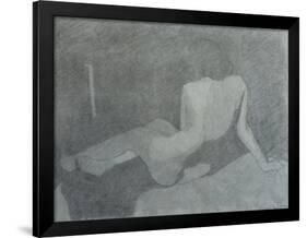 Nude Study, 1914-Richard Carline-Framed Giclee Print