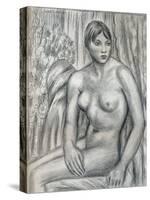 Nude Study, 20th Century (1932)-Mark Gertler-Stretched Canvas
