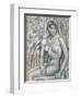 Nude Study, 20th Century (1932)-Mark Gertler-Framed Giclee Print