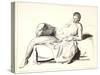 Nude Study, Classic on a Couch, 1923-24-George Wesley Bellows-Stretched Canvas