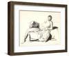 Nude Study, Classic on a Couch, 1923-24-George Wesley Bellows-Framed Giclee Print