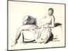 Nude Study, Classic on a Couch, 1923-24-George Wesley Bellows-Mounted Giclee Print