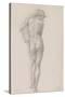 Nude study of Andromeda-Edward Burne-Jones-Stretched Canvas