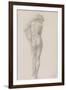 Nude study of Andromeda-Edward Burne-Jones-Framed Art Print