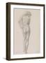 Nude study of Andromeda-Edward Burne-Jones-Framed Art Print