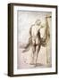 Nude Study Or, Nude Female from the Back, 1495-Albrecht Dürer-Framed Giclee Print