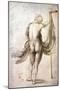 Nude Study Or, Nude Female from the Back, 1495-Albrecht Dürer-Mounted Giclee Print