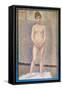 Nude Study Standing-Georges Seurat-Framed Stretched Canvas