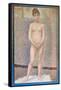 Nude Study Standing-Georges Seurat-Framed Stretched Canvas