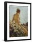 Nude Study-Henry Scott Tuke-Framed Giclee Print