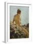 Nude Study-Henry Scott Tuke-Framed Giclee Print