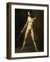 Nude Study-Jean-François Millet-Framed Giclee Print