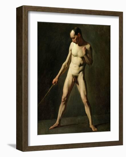 Nude Study-Jean-François Millet-Framed Giclee Print