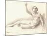Nude Study-Edgar Degas-Mounted Giclee Print