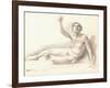 Nude Study-Edgar Degas-Framed Giclee Print