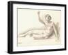 Nude Study-Edgar Degas-Framed Giclee Print