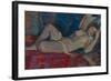 Nude. the Zone of Venus, 1919-Nikolai Pavlovich Ulyanov-Framed Giclee Print