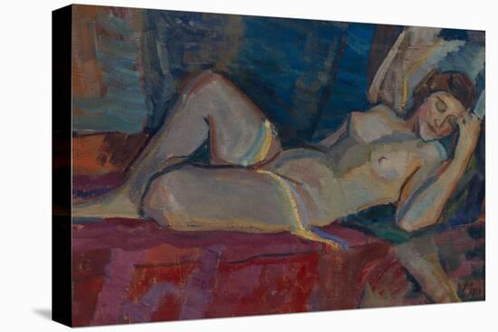 Nude. the Zone of Venus, 1919-Nikolai Pavlovich Ulyanov-Stretched Canvas